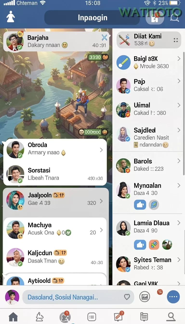 Cuplikan layar HOKIGAME — halaman utama
