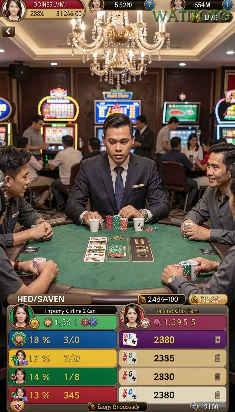 Cuplikan layar CU888 — aktivitas