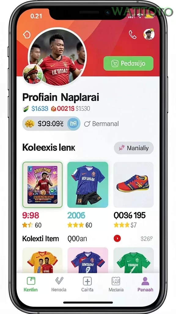 Cuplikan layar SUMTOTO — aktivitas
